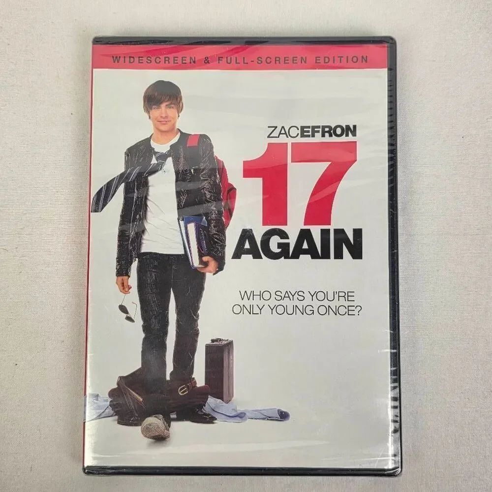 17 Again DVD Zac Efron New Sealed Warner Bros
